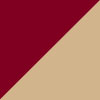 BURGUNDY/ TAN