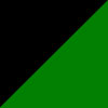 Black/ Shock Green