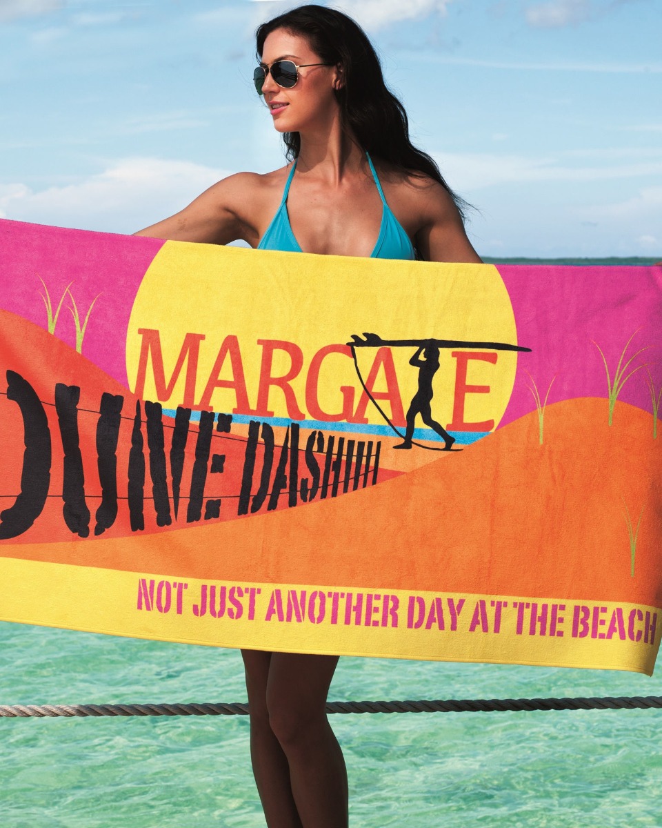 Full-Color Deluxe Beach Towel - 35