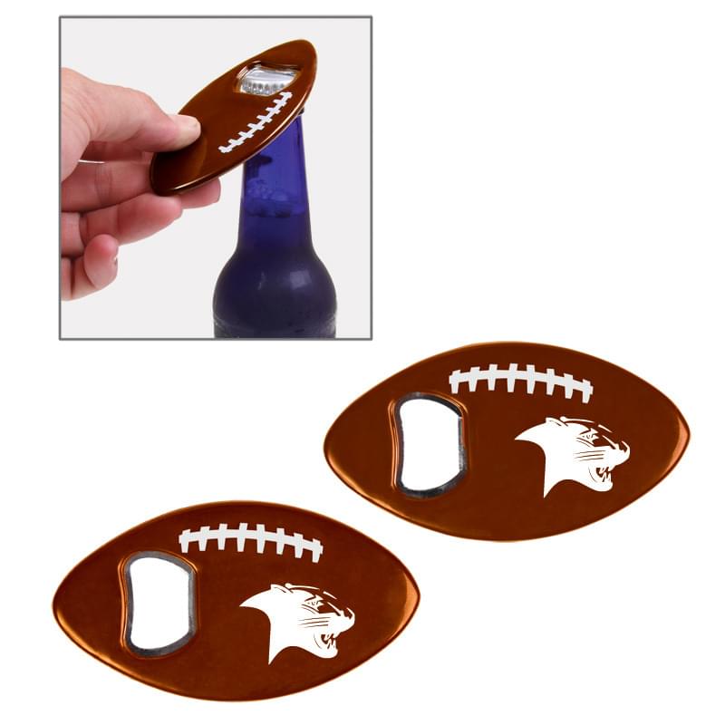 Football Shaped Bottle Opener image