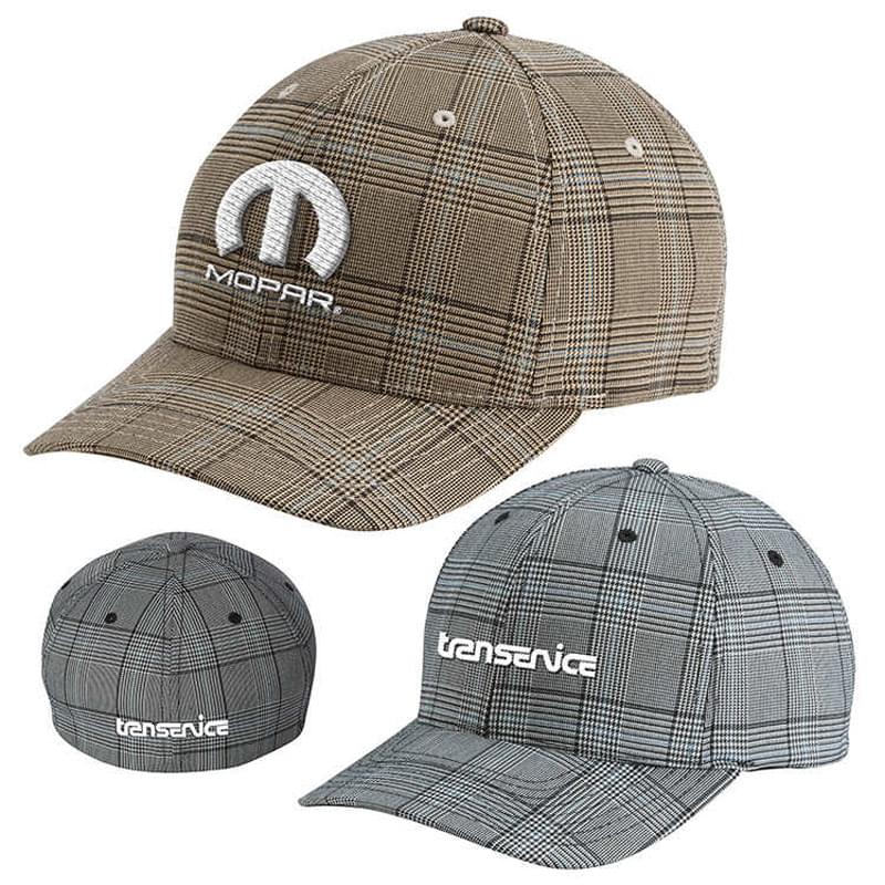 Flexfit® Glen Check Baseball Cap