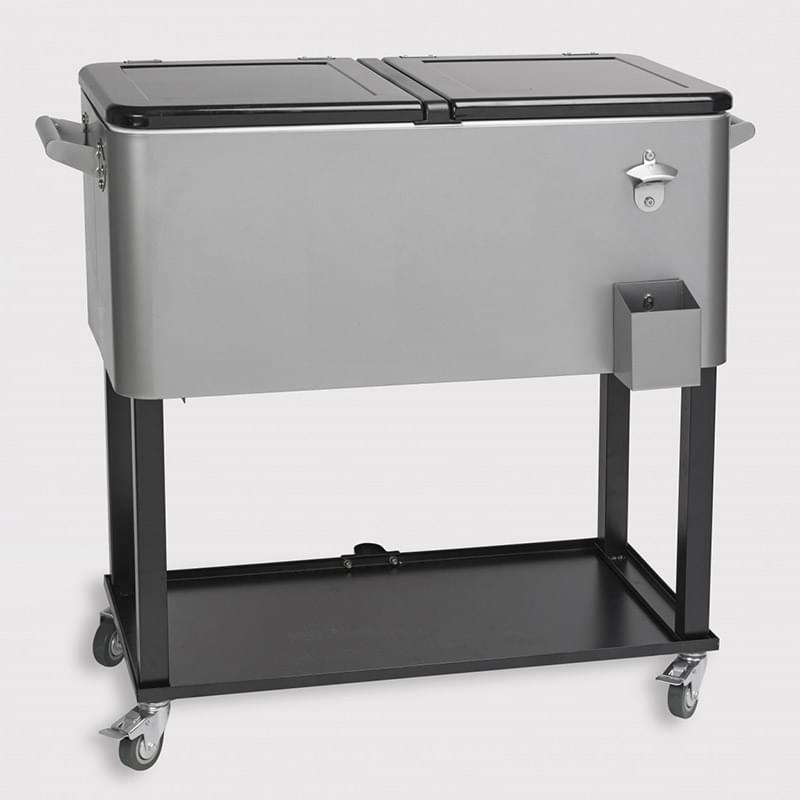 Vendor Rolling Cooler Cart - 80 Cans