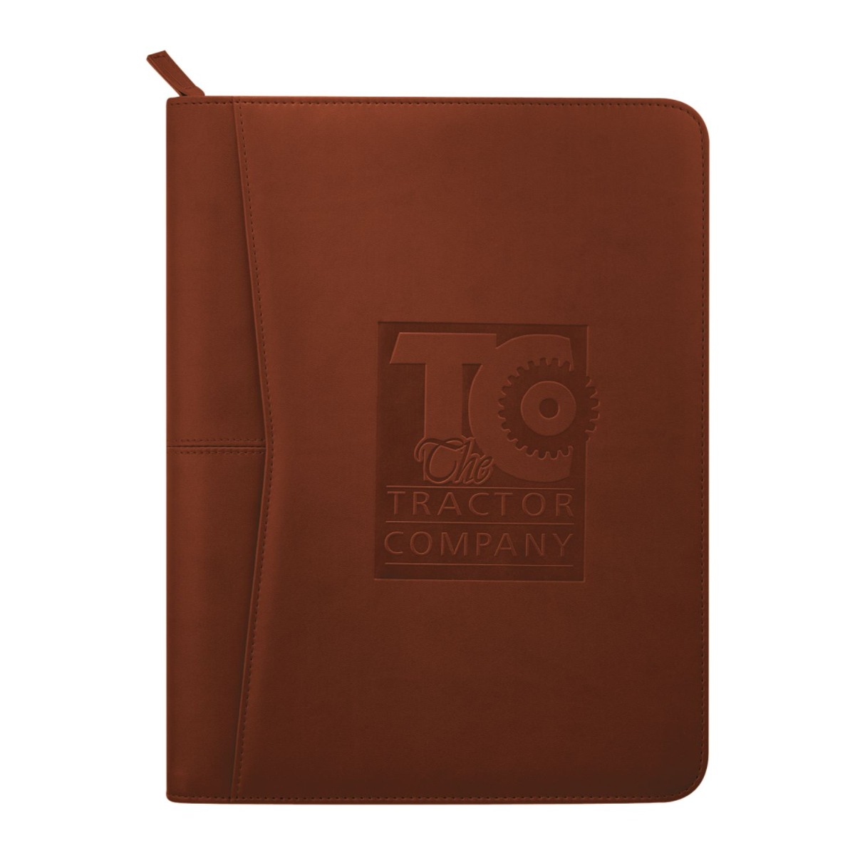 Pedova™ Zippered UltraHyde Padfolio with 11” x 8 ½” Notepad