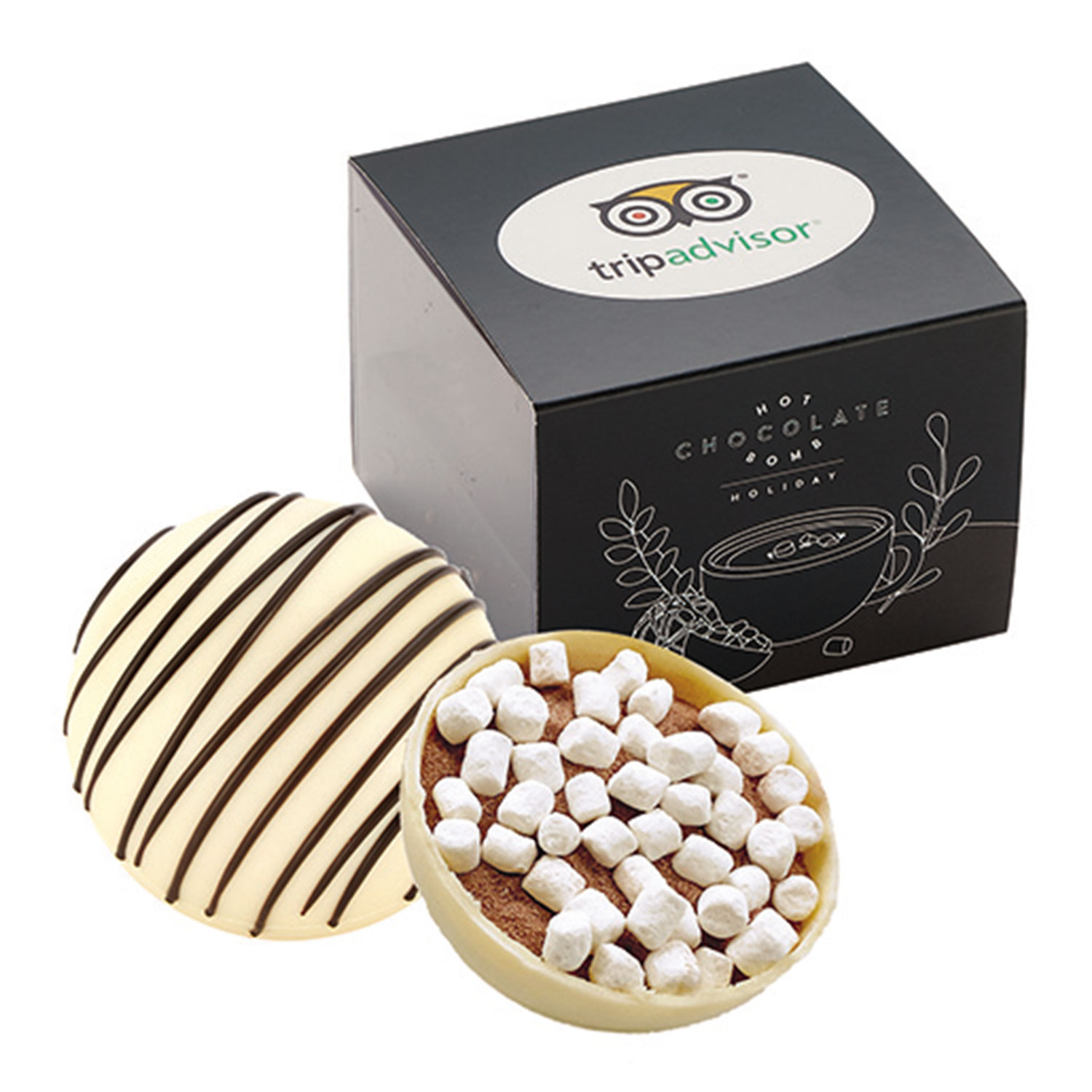 Hot Chocolate Bomb in Box with Sleeve image