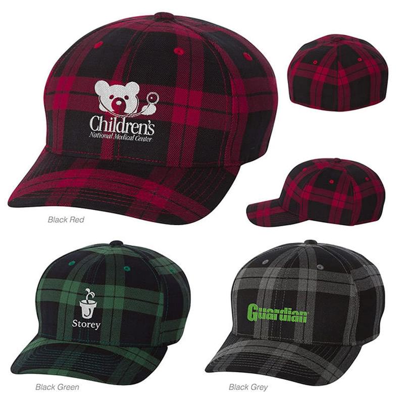 Flexfit® Tartan Plaid Baseball Cap