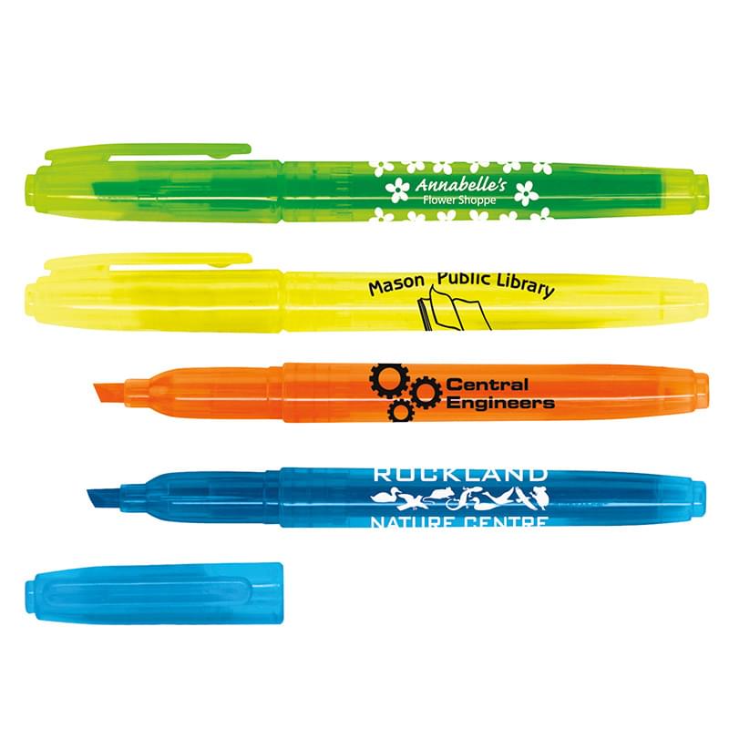 Cap-Off Translucent Colored Barrel Highligher image