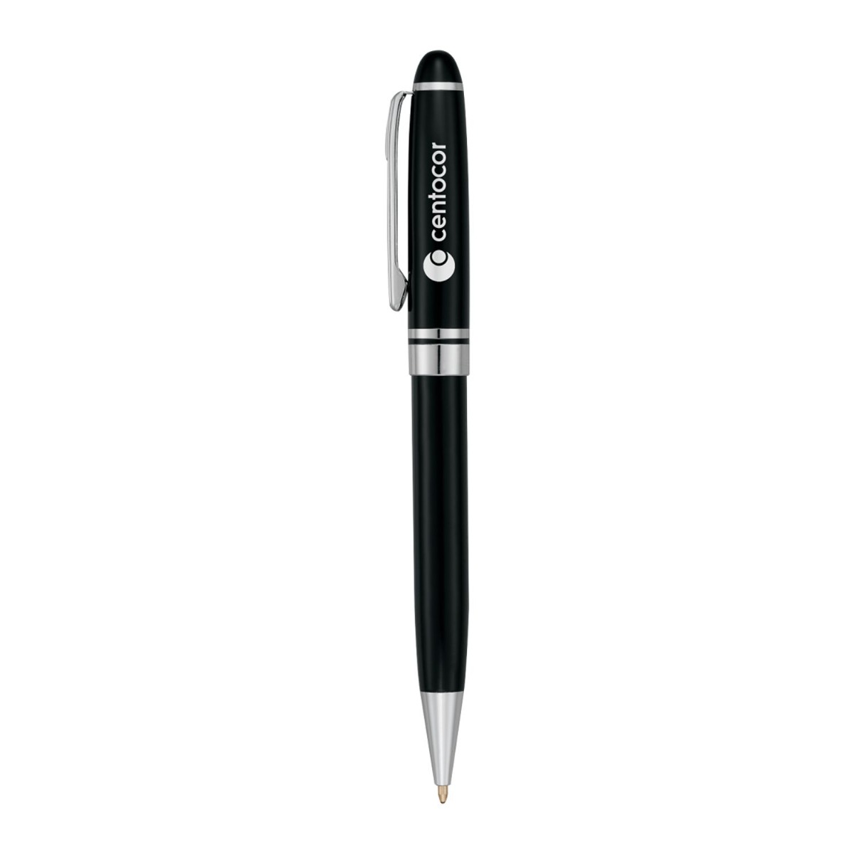 Twist-Action High Gloss Metal Ballpoint Pen