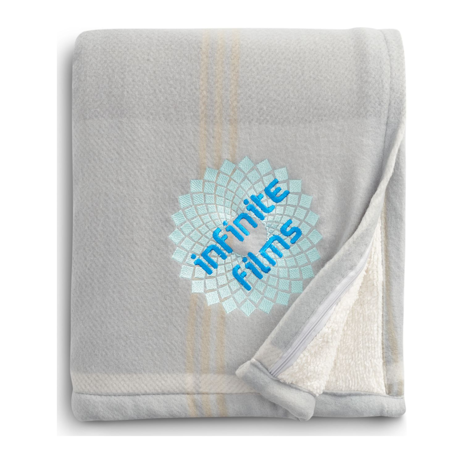 Plaid Fleece Sherpa Blanket - 50” x 60” image