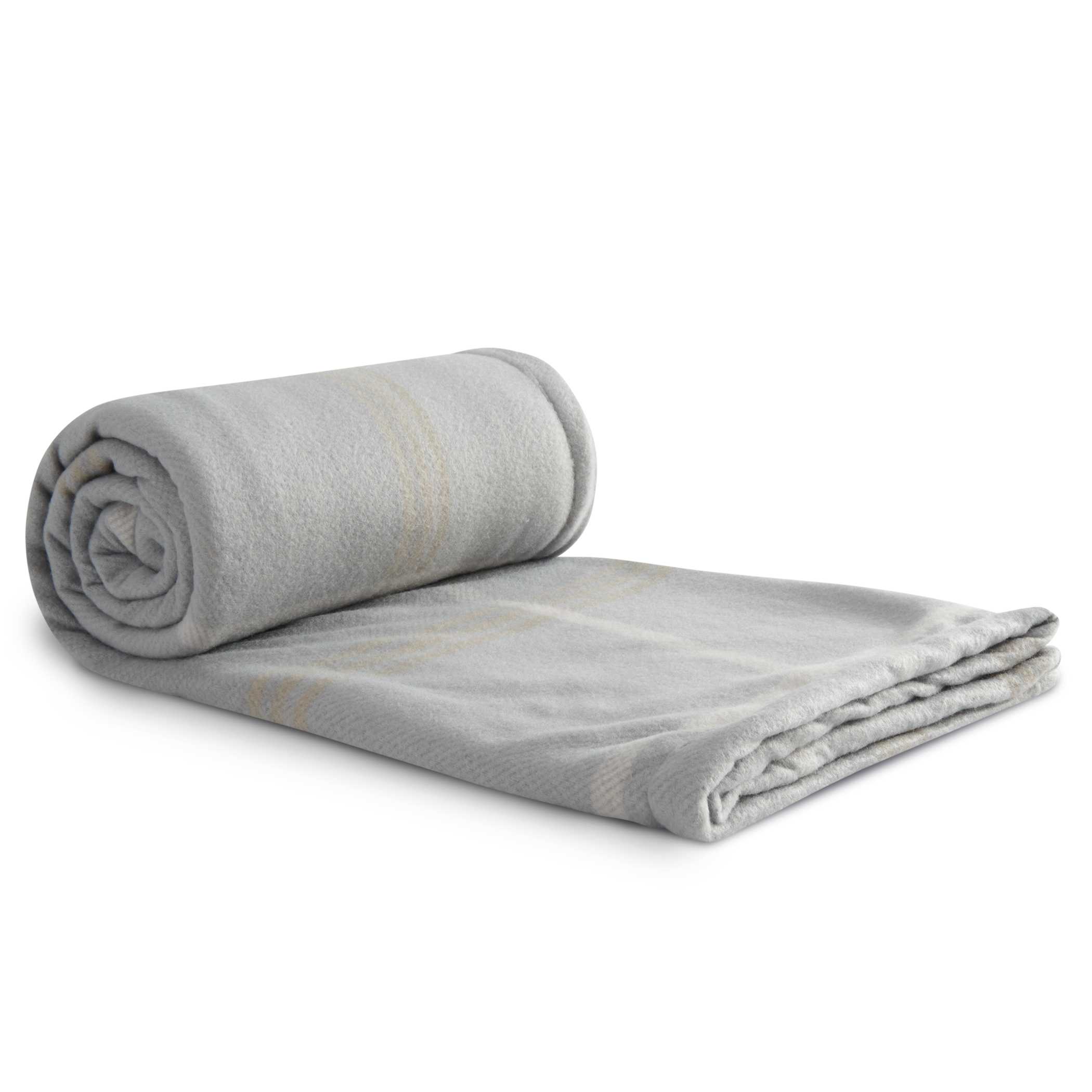 Plaid Fleece Sherpa Blanket - 50” x 60”
