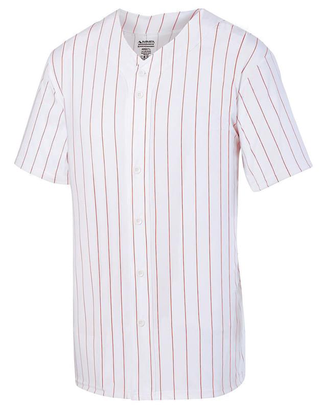 Augusta Sportswear® Pin Stripe Baseball Jersey