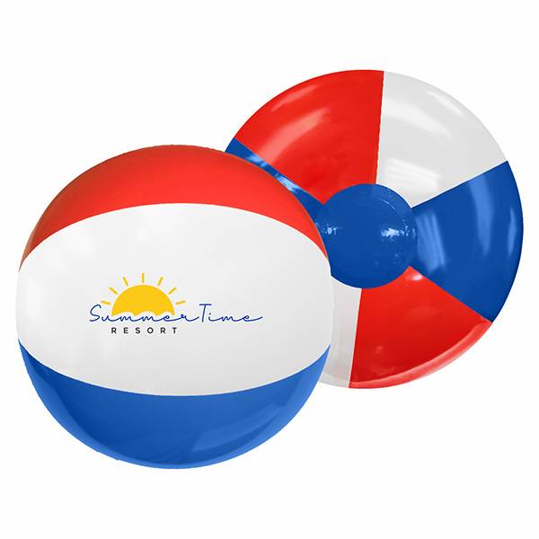 16" Red/White/Blue Beach Ball image