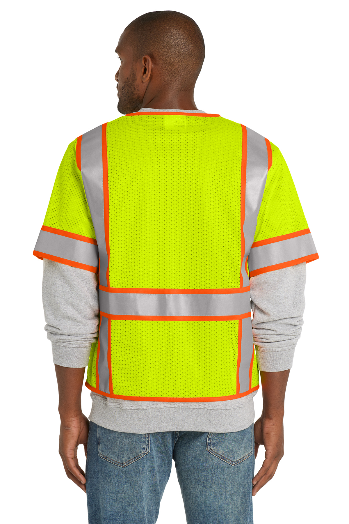CornerStone® ANSI 107 Class 3 Mesh Short Sleeve Vest - Unisex