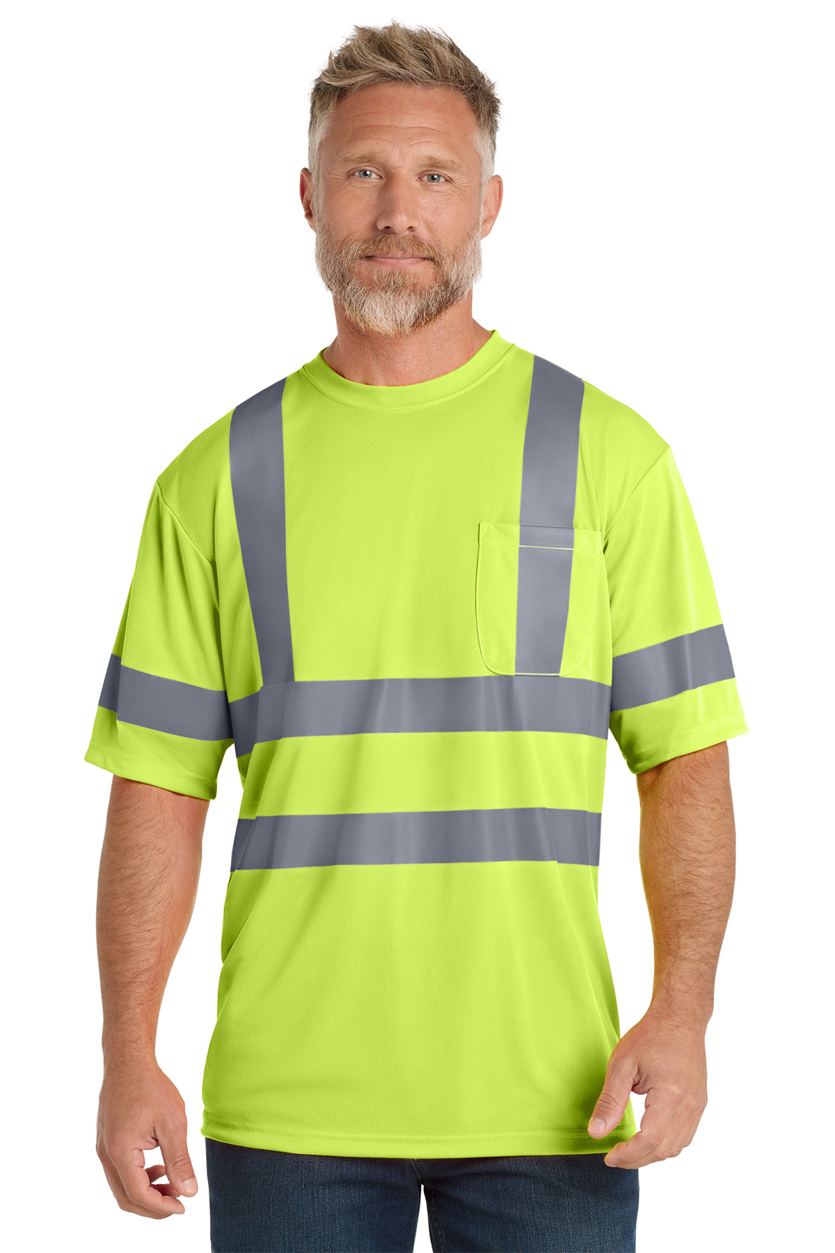 CornerStone® ANSI 107 Class 3 Reflective T-Shirt - Unisex