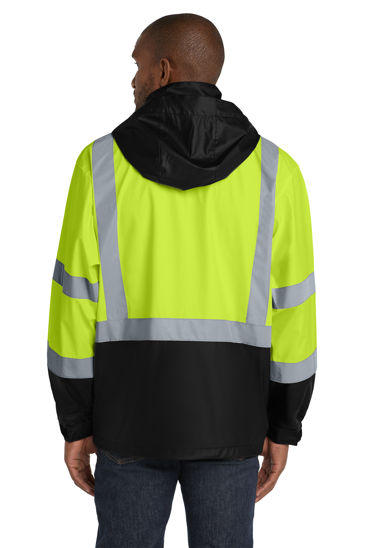 CornerStone® ANSI 107 Class 3 Safety Windbreaker Jacket - Unisex