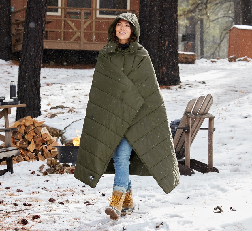 Eddie Bauer® Puffy Camp Poncho