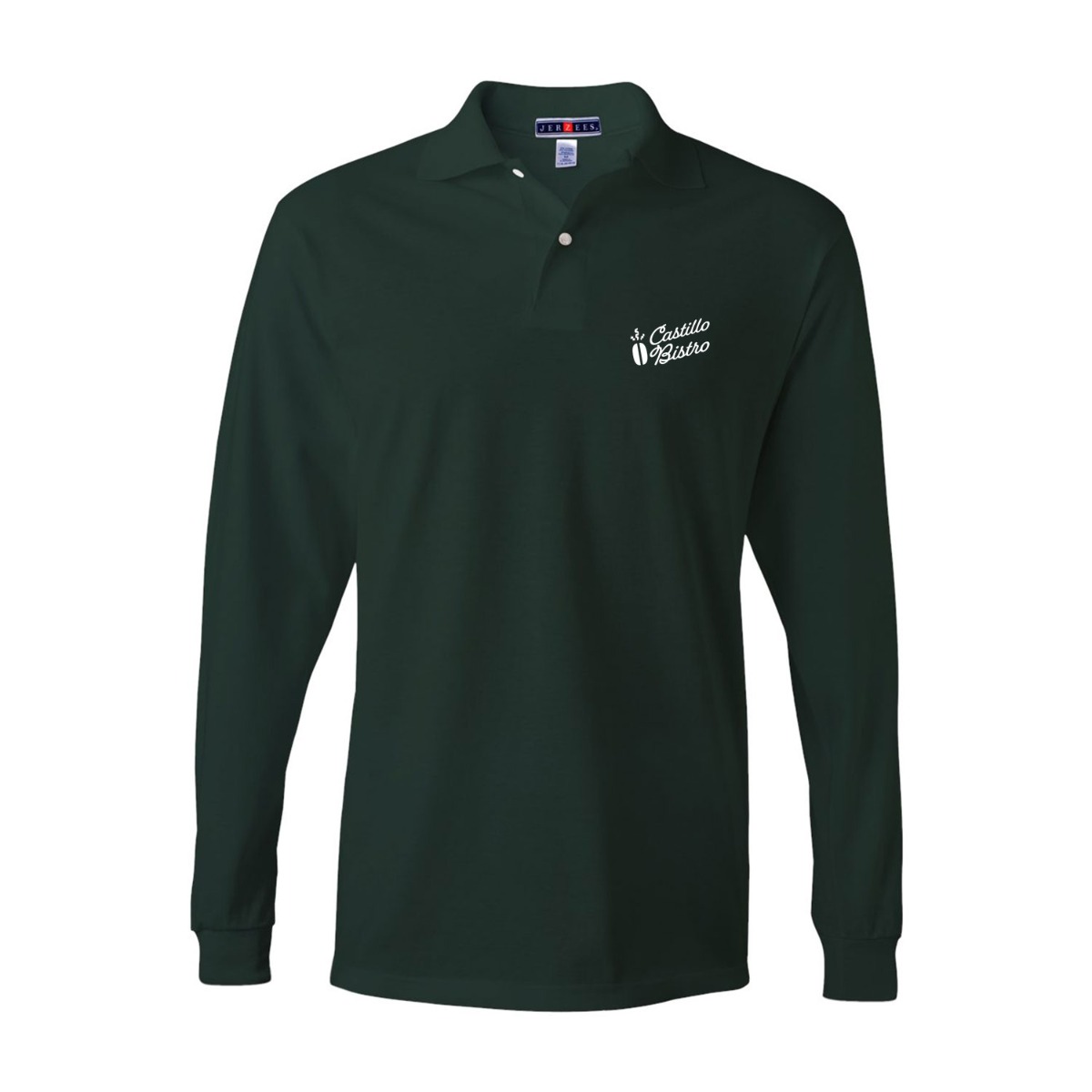 Jerzees® SpotShield™ 50/50 Long Sleeve Polo image