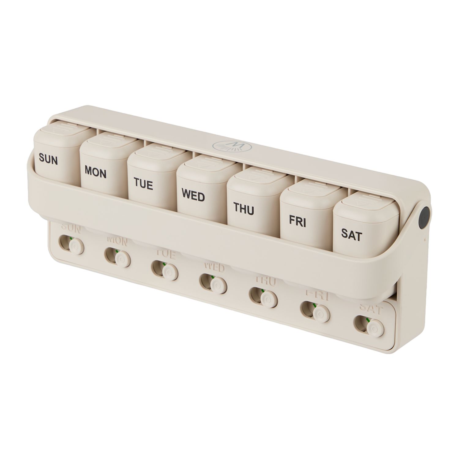 Wellable™ Daily Pill and Supplement Organizer