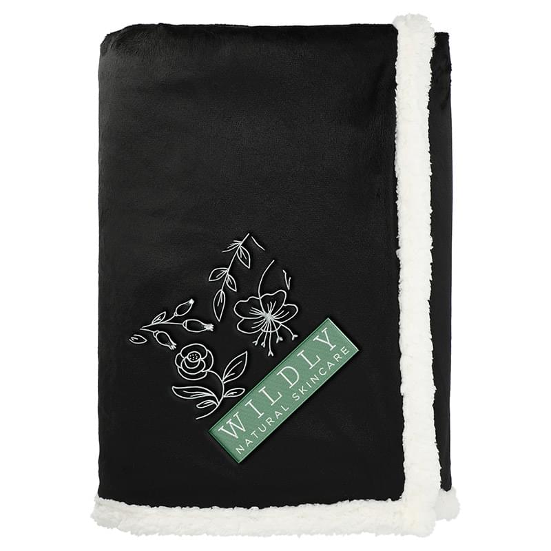 Field & Co.® 100% Recycled PET Sherpa Blanket 50" x 60"