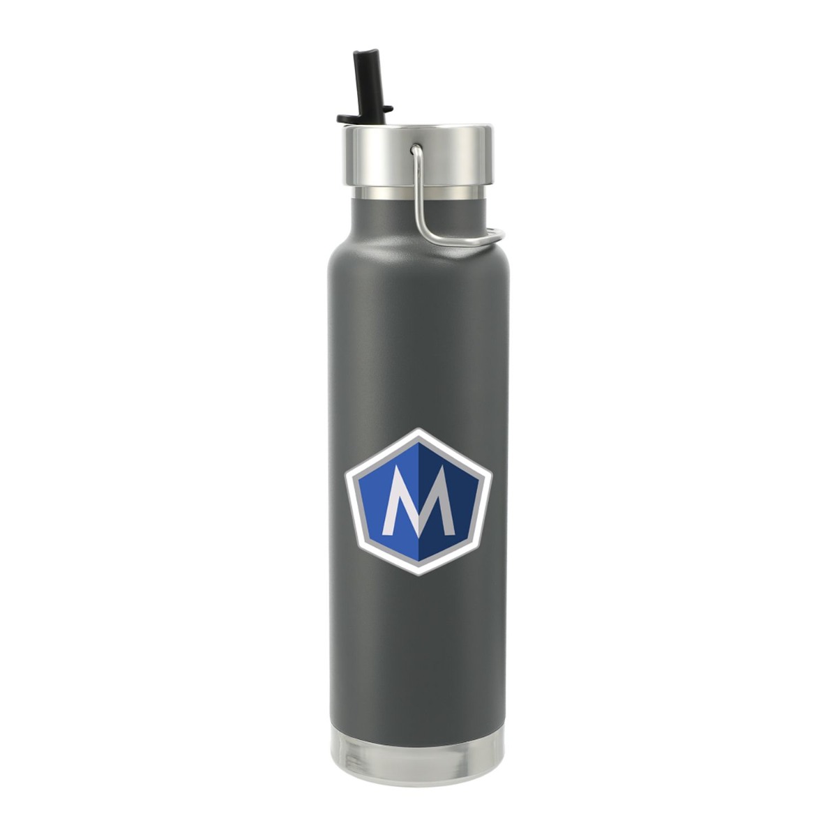 Copper Vacuum Insulated Bottle with Straw Lid - 25 oz.