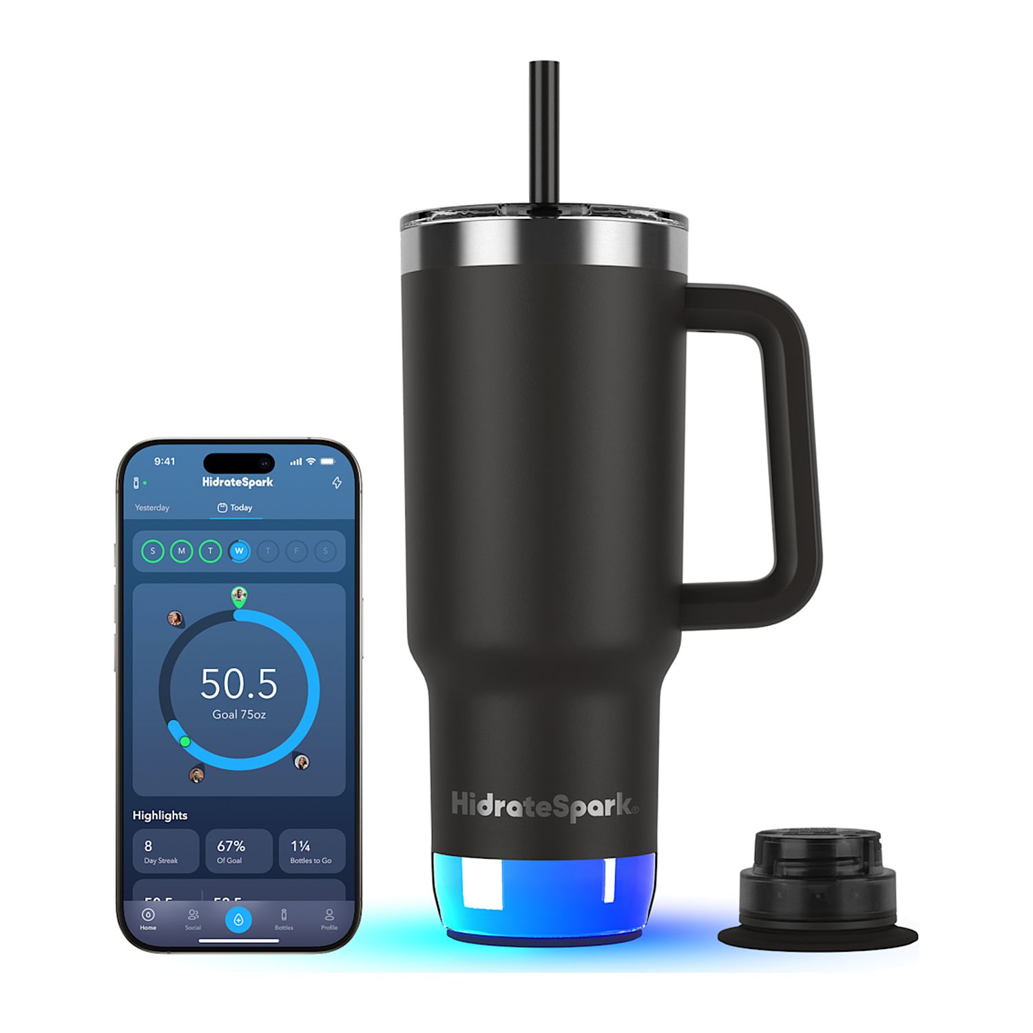 HidrateSpark PRO 2 Smart Tumbler – 30 oz.
