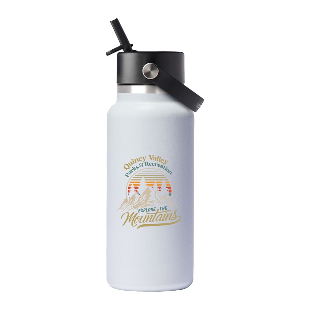 Hydro Flask® Wide Mouth With Flex Straw Cap - 32 oz.