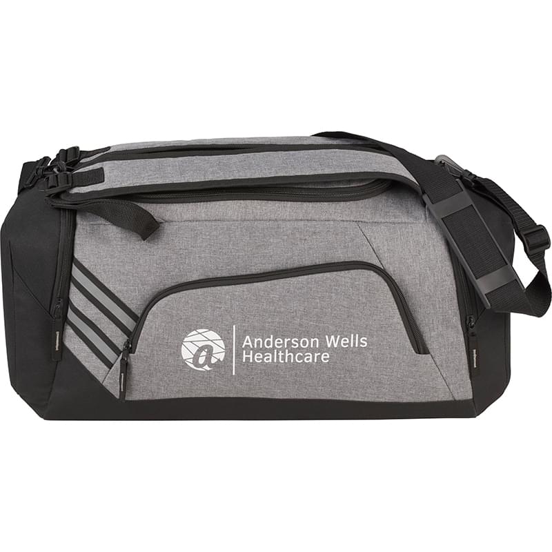 Convertible Duffel Bag with Shoe Compartment - 10 1/2" x 22 1/2" x 11"