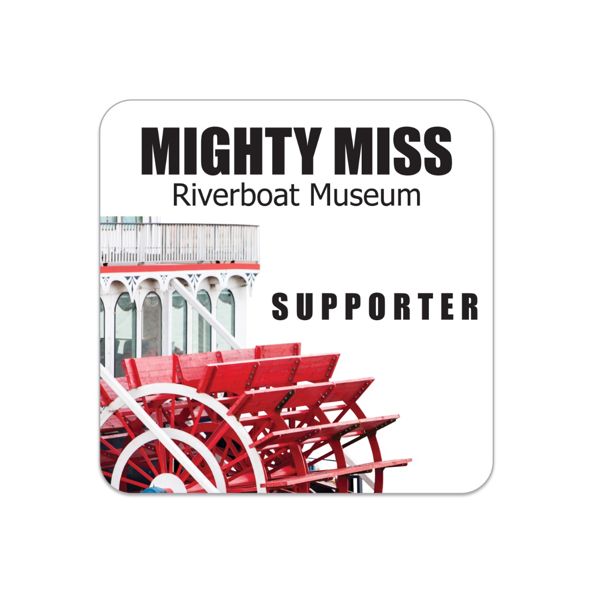Full-Color Square Vinyl Sticker - 3” x 3” image