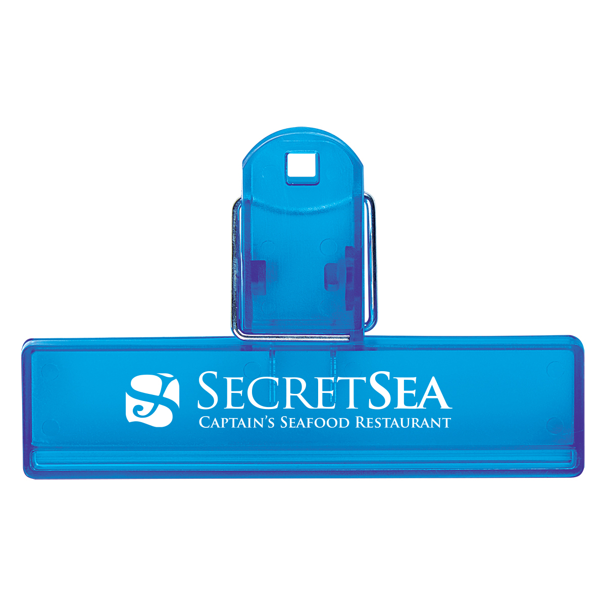 Translucent Plastic 4" Bag Clip