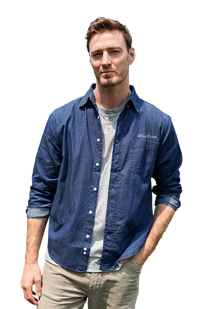 Hudson Denim Shirt - Men