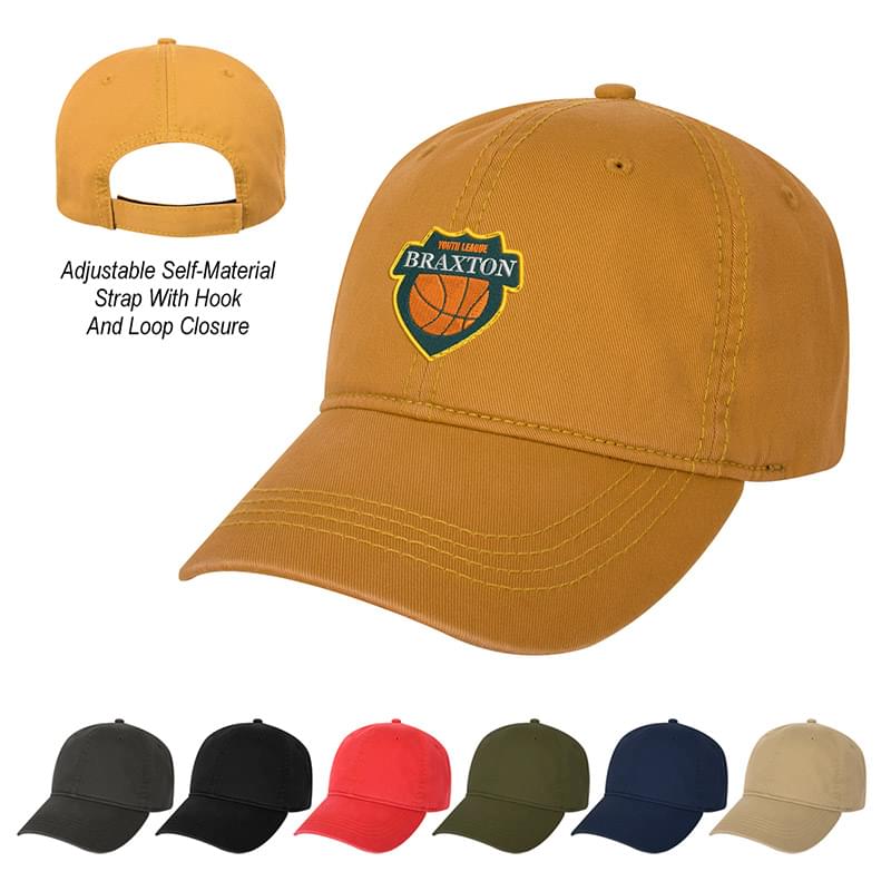 Unstructured Low-Profile Cotton Baseball Cap
