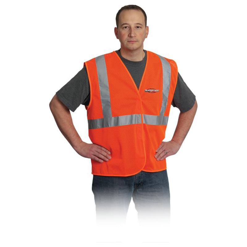 High Visibility Class 2 Mess Fabric Vest