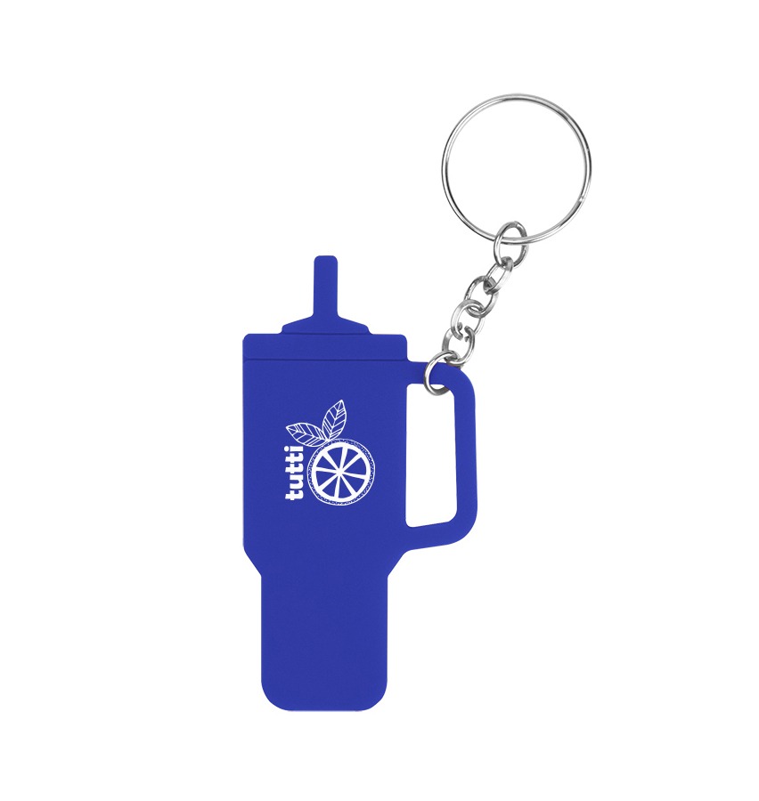 Stanley-Inspired Silicone Tumbler Key Ring image