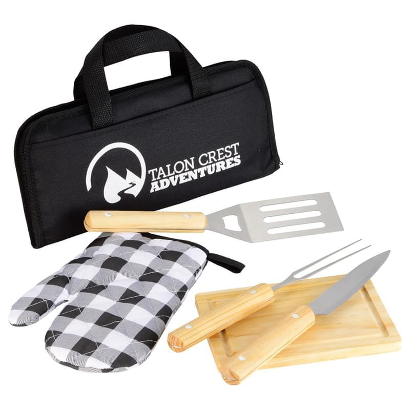 Grilling Set in Carry Case - 5 Piece Set image