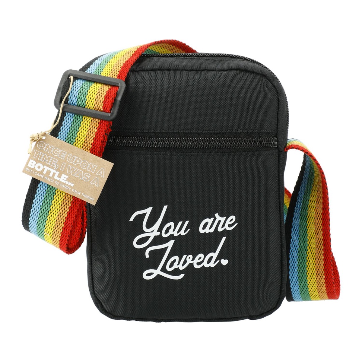 Rainbow RPET Crossbody Tote image