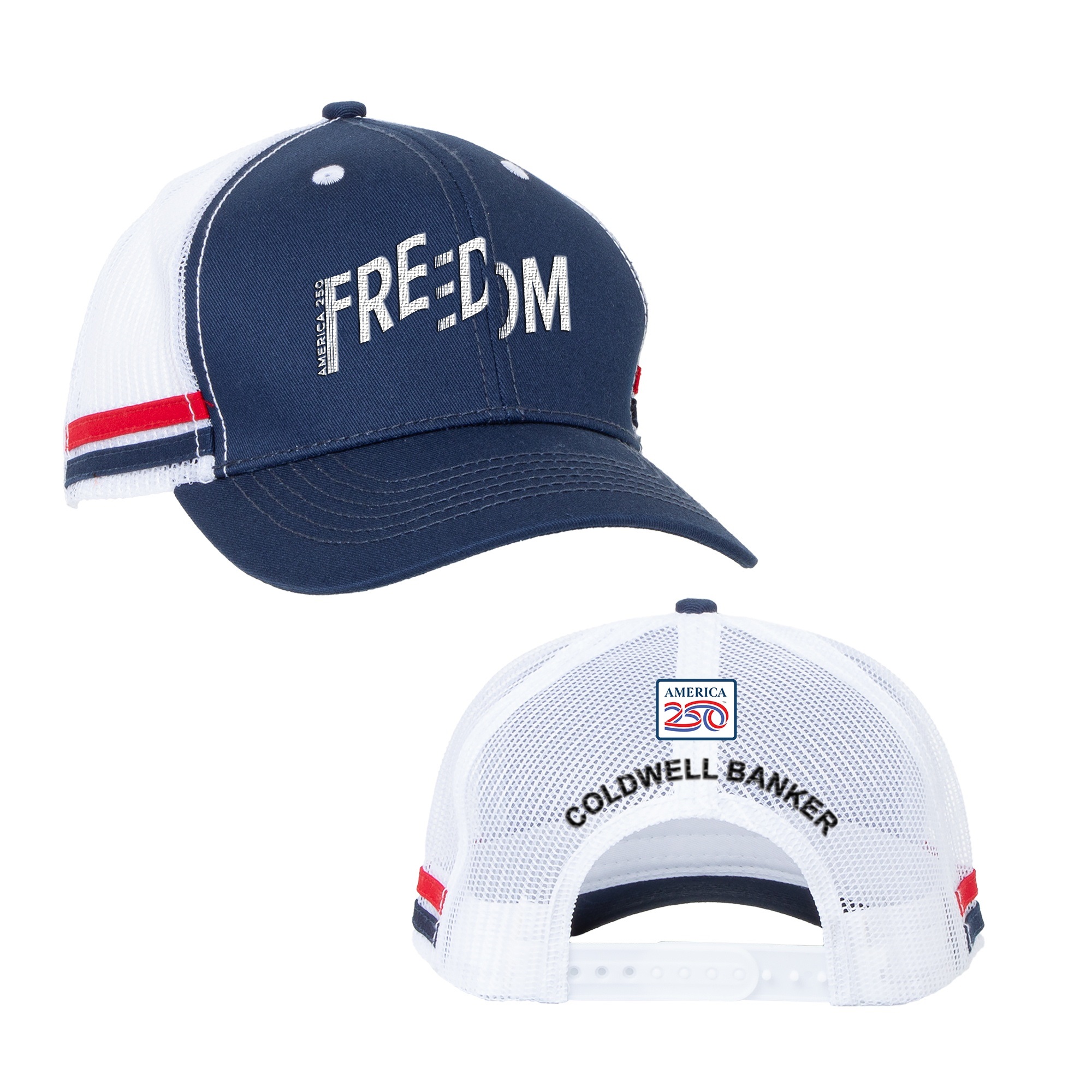 America250™ ACE USA Striped Trucker Hat