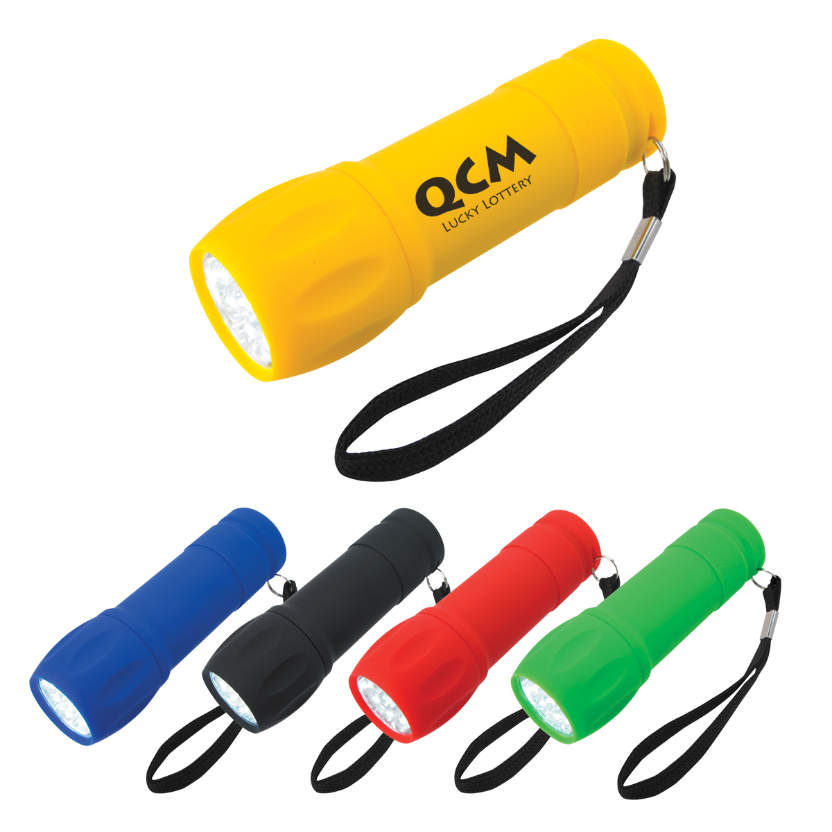 Rubberized LED Flashlight