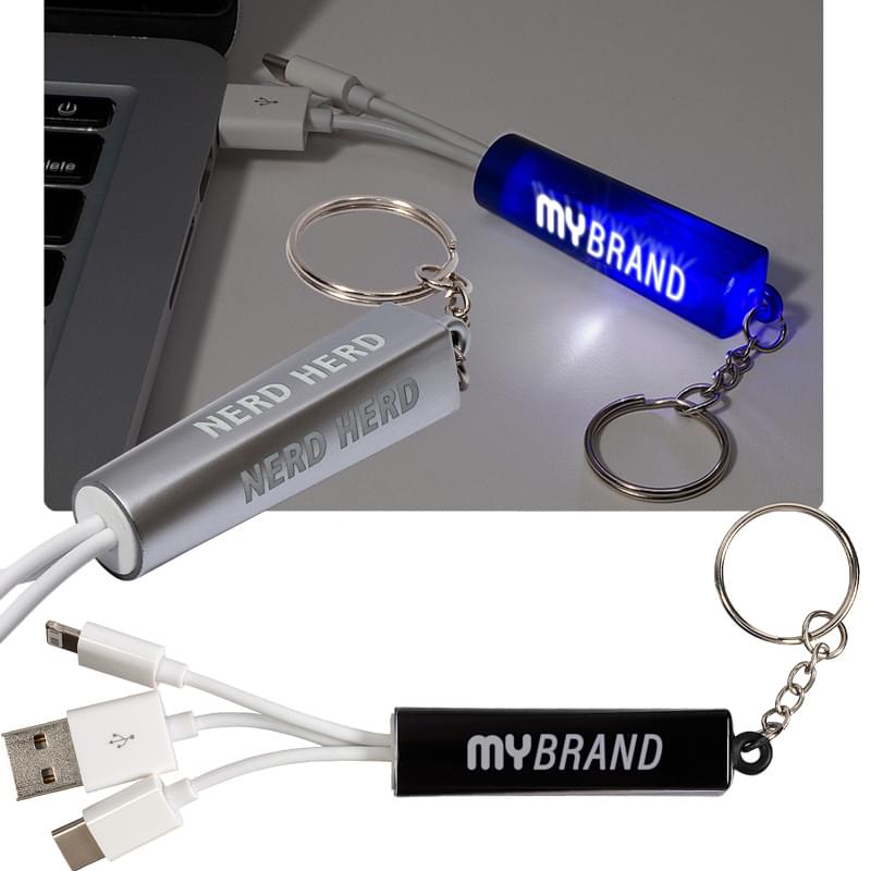 Light-Up Duo USB Charging Cable