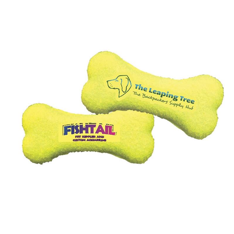 Bone-Shaped Dog Tennis Ball image