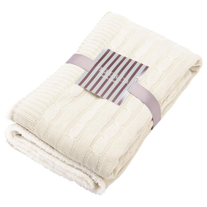 Field & Co.® Sherpa Cable Knit Blanket - 50