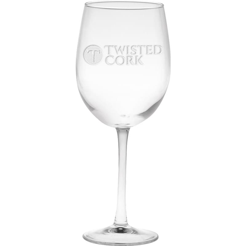 19 oz. Etched White Wine Glass image