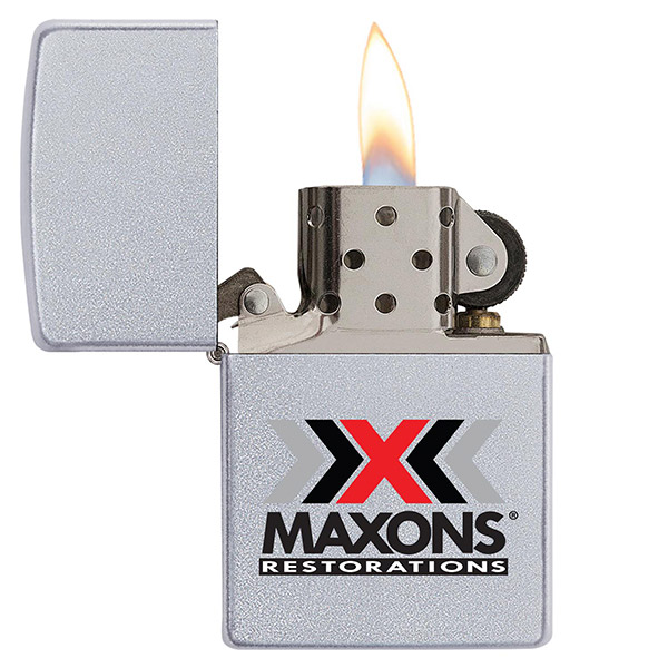 Zippo&reg; Windproof Lighter - Satin Chrome image
