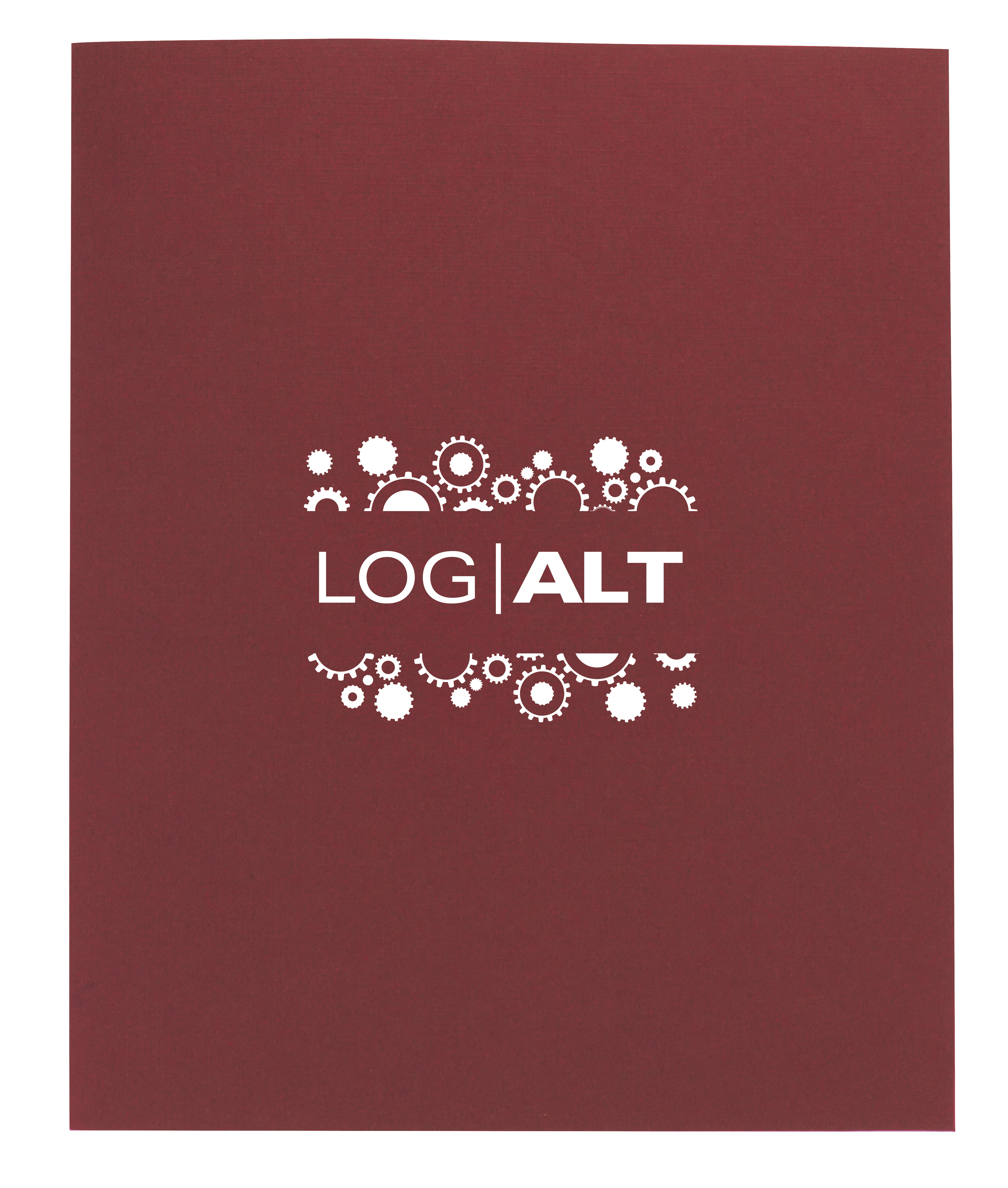 Linen Folder with Inside Pockets 11-3/4" x 9-3/5"