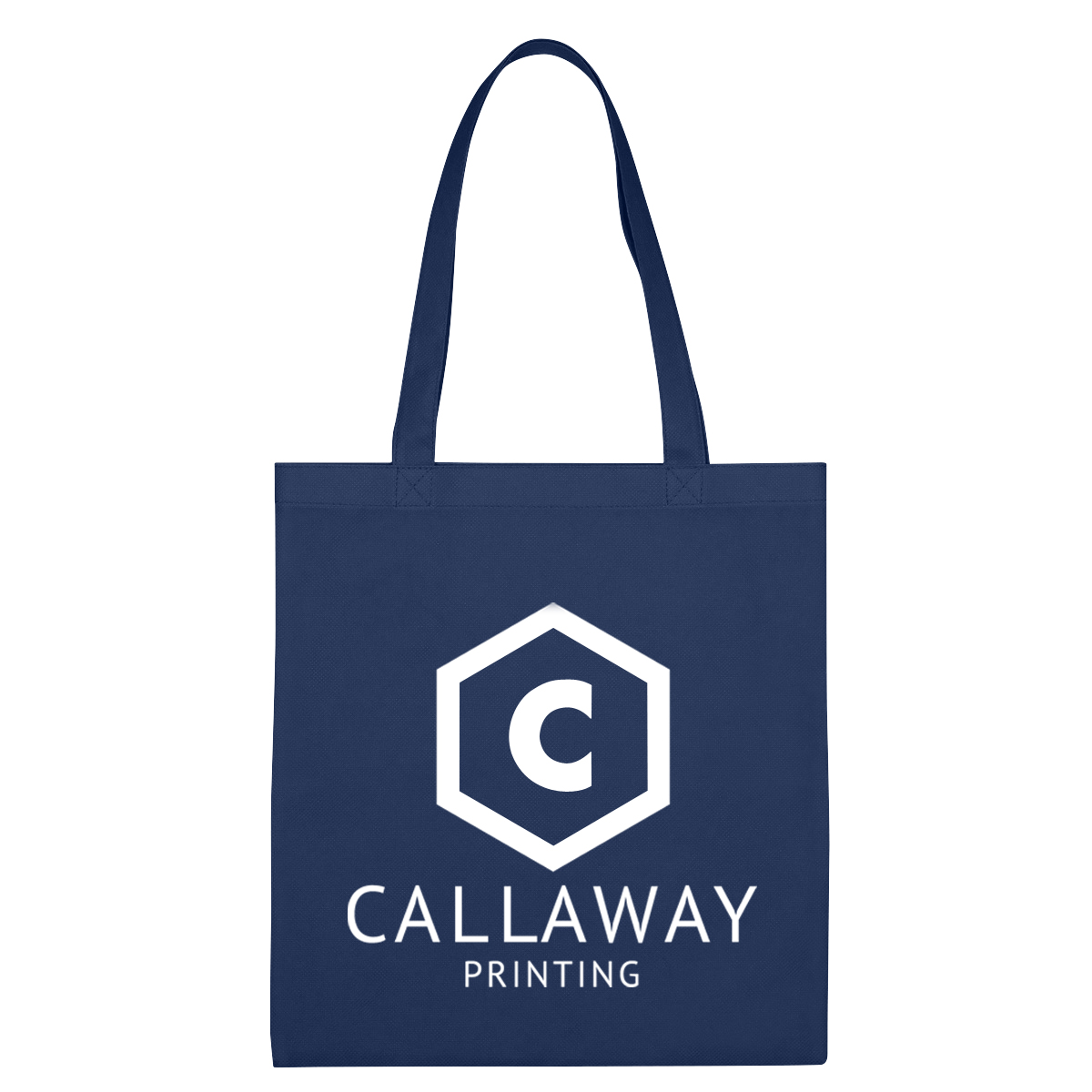 Water-Resistant Non-Woven Tote Bag - 13 1/2" x 14"