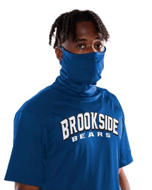 Antimicrobial Polyester Performance T-Shirt with Built-In Mask image