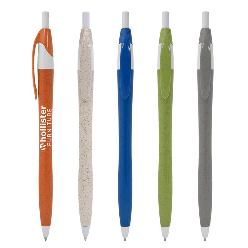 Click-Action Plant Base Contour Series Pen