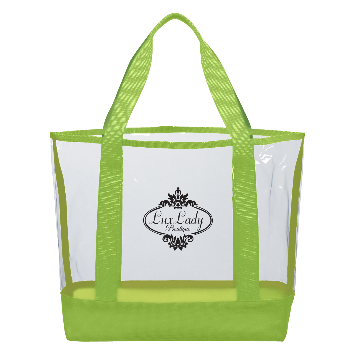 Clear Boat Tote Style Bag - 18" x 13" x 4 ½" image