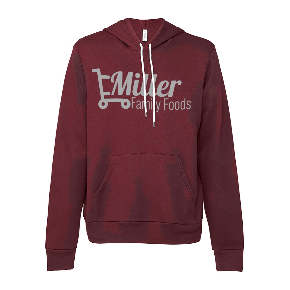 BELLA+CANVAS® Fleece Pullover Hooded Sweatshirt