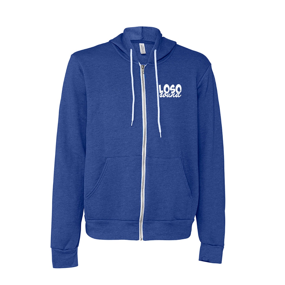 BELLA+CANVAS® Fleece Full Zip Hooded Sweatshirt image