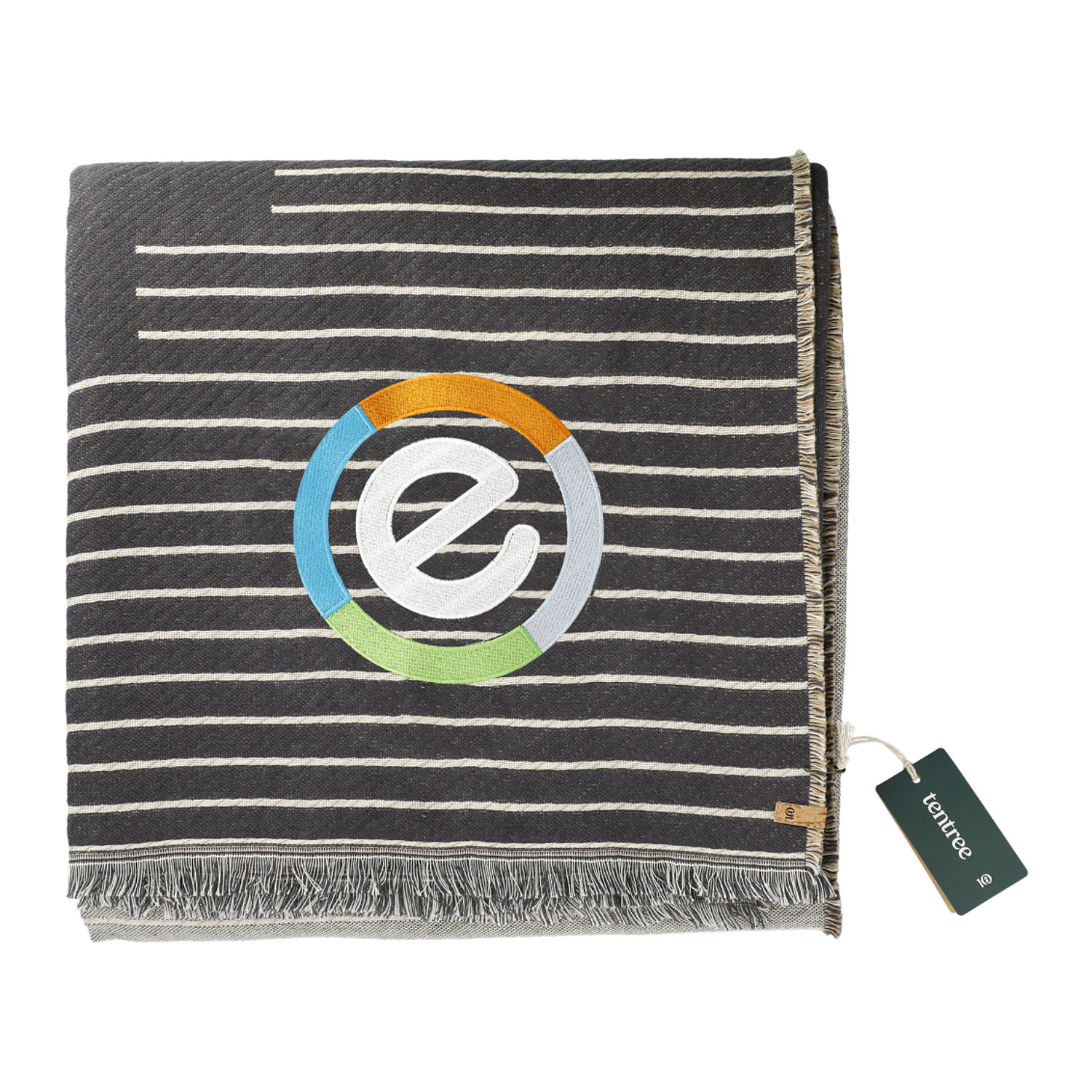 Tentree® Organic Cotton Peaks Woven Blanket - 86" x 55"