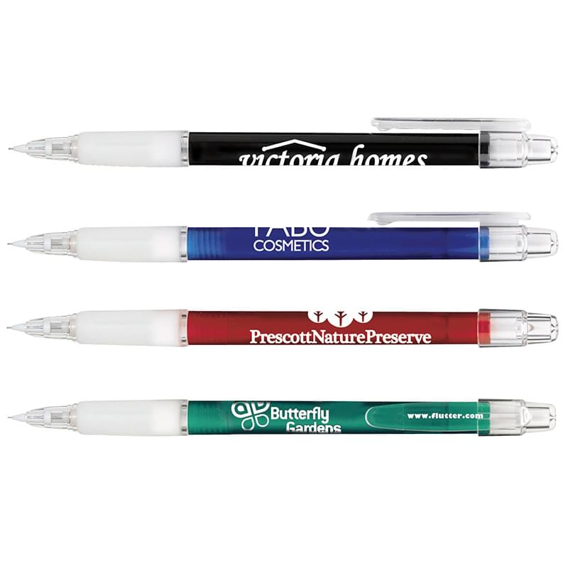 Translucent Click Mechanical Pencil with Clear Trim image